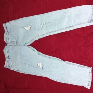 Men's boohoo MAN sz 44 distressed skinny jeans